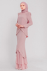 SIPO Hot Selling Malay Style Baju Kurung Wholesale in Vietnam Full Embroidery Muslim Women Dress
