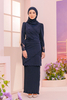 SIPO 2024 New Design Malaysia Baju Kurung Modern Long Sleeve with Scallop Embroidry for Muslim Women