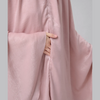 SIPO Eid Muslim Prayer wear Telekung Custom Manufacturer Telekung Korean Silk Malaysia Sorong Telekung Prayer Set