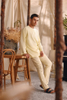 SIPO Men's Kurta With Key-Hole Neckline And Button Detail Baju Raya Mens Kurta Manufacturer