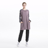 SIPO Wholesale Arabic Knitting Fabric Free Shipping Two Piece Set Muslim Ladies Sportswear For Women Islamic Clothing