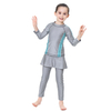 FREE SHIPPING Kids Split Swimsuit Floral Sleeve Three-Piece Islamic Muslim Swimsuit Swimwear