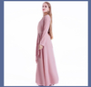 Adult Arab Abaya Moroccan Ladies Islamic Clothing layered Dress With Belt