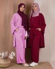 Latest Design Plain Chiffon Comfortable Women Suit High Quality Muslim Dresses Islamic Clothing