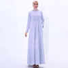 Drawstring Suede Muslim Islamic Abaya Modest Dress Maxi Dress