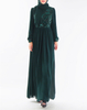 Two Layer Chiffon Fabric Islamic Abaya Dresses Women Clothing For Party
