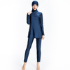 Women Plus Size Fashion Dubai Colorful Full Cover Swimming Outfit Surf Pants Set For Islamic Clothing