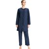 SIPO Pure Color 3-Piece Southeast Asia Modest Swimwear Burkini For Ladies