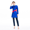 SIPO FREE SHIPPING Women Simple Oman Muslim Set Abaya Casual Moroccan Style Turkey Sport Swimwear Islamic Clothing
