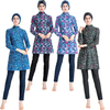 Patchwork Muslim FREE SHIPPING Islamic Clothing 2021 Dubai Woman Girl Bathing Suit Swimsuit Swimwear Hijab For Ladies