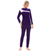 SIPO Swimsuit Large Size Color Matching Three-piece Conservative Beach Suit