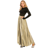 Simple And Versatile Women's Spring And Summer Waist A-line Pleated Skirt