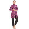 Three-piece Digital Printed Swimsuit Conservative Loose And Comfortable Women's Clothing