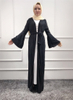 Latest Design New Model Dubai Open Front Abaya Cardigan Kimono Muslim Dresses Islamic Clothing