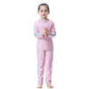 Girls Kids Traditional Fashion Monochrome Line Stitching Design Muslim Islamic Swimsuit Swimwear