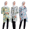 Indonesia Fashion Traditional Formal Wear Long Sleeve Muslim Islamic Women Kebaya Dresses Clothing