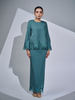 SIPO Wholesale in Vietnam 2024 Design Hot Selling Malaysia Baju Kurung Traditional Muslim Women Clothing And Baju Kurung Dress