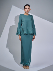SIPO Wholesale in Vietnam 2024 Design Hot Selling Malaysia Baju Kurung Traditional Muslim Women Clothing And Baju Kurung Dress