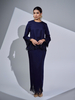 SIPO New Arrival Women Modest Set Malaysia Baju Kurung Hijabs Muslim Lace Sleeves for Muslim Women