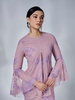 SIPO Hot Selling 2024 Design Malaysia Baju Kurung Wholesale in Vietnam Traditional Muslim Clothing Ruffles Long Sleeve for Women 