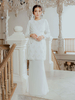 SIPO 2024 Latest Fashion Muslim Clothing Baju Kurung Malaysia Embroidered Baju Kurung Abaya