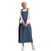 Plus Size New Dubai Muslim Lady Modest Fashion Denim Sheath Dress Skirt