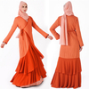 Open Kimono Arabic Loose Islamic Modest Muslim Women Maxi Dresses Casual Clothing Abaya