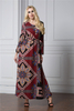 Muslim Arab Fashion Hui Long Dress Loose Large Size Retro Long Sleeve Robe