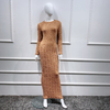 Arabic Dubai Ladies Maxi Dresses for Ladies Moroccan Designs Islamic Modern Modest Muslim Abaya