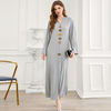 Middle East New Design Arabic Modest Fashion Islamic Dress Robe Muslim Maxi Dresses Abaya