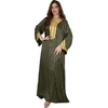  Dubai Open Vêtements Islamic Clothing Borka Maxi Muslim Dress Print Modest Women Embroidery Cotton Kimono Abaya