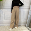 2022 Amazon AliExpress Hot Sale European and American Large Size Fashion Pleated Wide Leg Pants