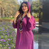  Dubai Prayer Dubai Kaftan Modest Long Sleeve cotton printing abaya
