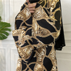 AliExpress ebay Amazon Middle East Dubai hot sale fashion print plus size lace up Muslim dress
