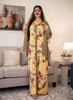  Borka Fashion Open Kaftan Islamic Clothing Modest Kimono Wholesale Dubai Embroidery Fabric Muslim Dress Abaya