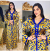  Kaftan Islamic Clothing Wholesale Embroidery Kimono Borka Modest Muslim Dress Dubai Open Fashion Fabric Abaya