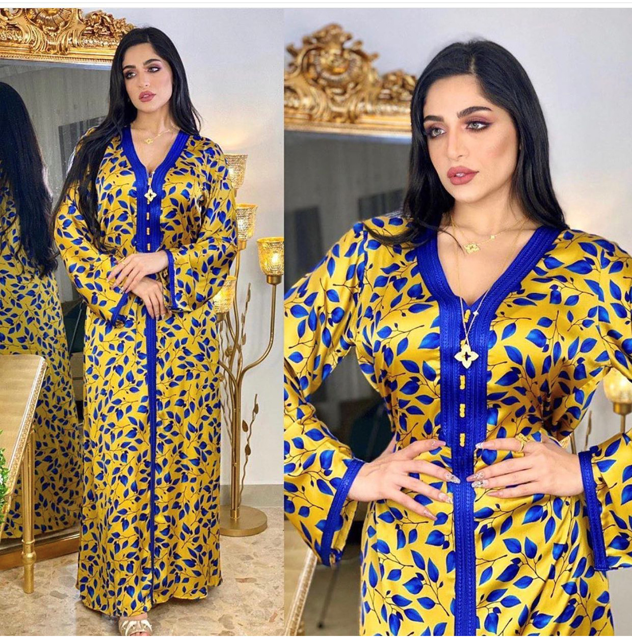 Kaftan Islamic Clothing Wholesale Embroidery Kimono Borka Modest Muslim Dress Dubai Open Fashion Fabric Abaya
