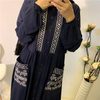 2022 EBay AliExpress Hot Selling Fashion Long Middle East Large Size Ladies Dress