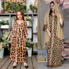  Kimono Kaftan Islamic Clothing Muslim Dress Modest Open Dubai Wholesale Embroidery Fashion Fabric Borka Abaya