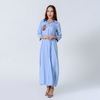  Borka Kimono Fabric Embroidery Kaftan Islamic Clothing Open Muslim Dress Fashion Wholesale Dubai Modest Abaya