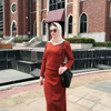 Casual New Design Dubai Middle East Muslim Lady Modest Fashion Blouse Set