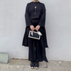 Modest Fashion Three-piece Baju Casual New Design Dubai Middle East Muslim Lady Blouse Set