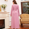 Middle East Islamic Muslim Dubai Modest Fashion Temperament Robe Maxi Dresses Loose Abaya