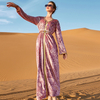 Best Selling Middle East Islamic Muslim Dubai Modest Fashion Temperament Robe Maxi Dresses Loose Abaya
