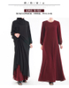 Chiffon Dubai Modest Fashion Best Selling Islamic Silk Muslim Robe Maxi Dresses Loose Abaya