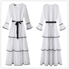  Kaftan Caftan Jalabiya 2022 Islamic Clothing Modest Arab Bat Sleeve Kimono Burka Turkish Morocco Muslim Thobe Abaya Dubai Prayer Women Maxi Dress Abaya