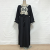  Kimono Caftan Arab Burka Turkish Modest Kaftan Jalabiya 2022 Muslim Abaya Dubai Morocco Islamic Clothing Thobe Bat Sleeve Prayer Women Maxi Dress Abaya