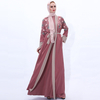 Ramadan new embroidery with Muslim women's chiffon stitching cardigan cross-border spot