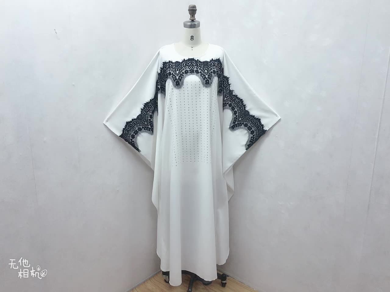  Bat Sleeve 2022 Muslim Jalabiya Turkish Modest Burka Kaftan Thobe Abaya Kimono Morocco Islamic Clothing Caftan Dubai Arab Prayer Women Maxi Dress Abaya
