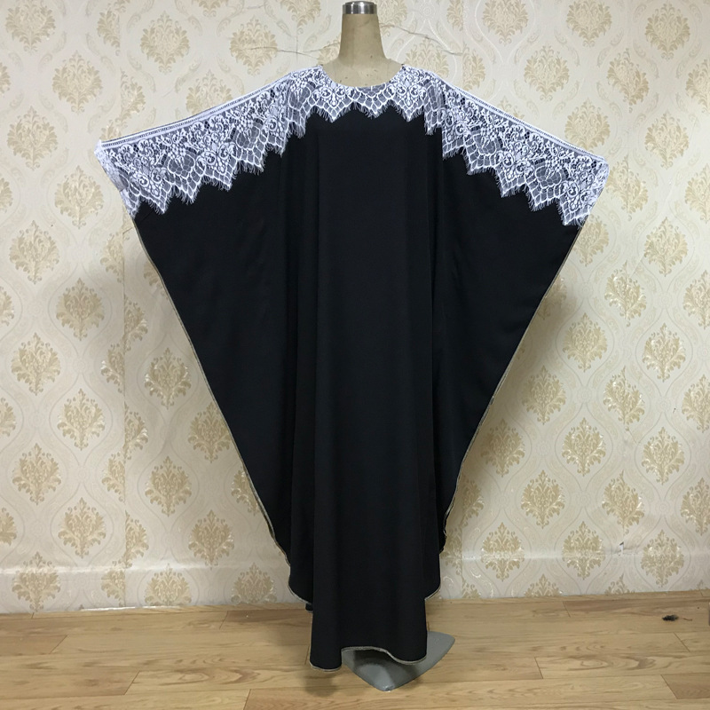  Muslim Turkish Abaya Kimono Kaftan Burka Modest Morocco Arab Dubai Jalabiya 2022 Islamic Clothing Thobe Caftan Bat Sleeve Prayer Women Maxi Dress Abaya
